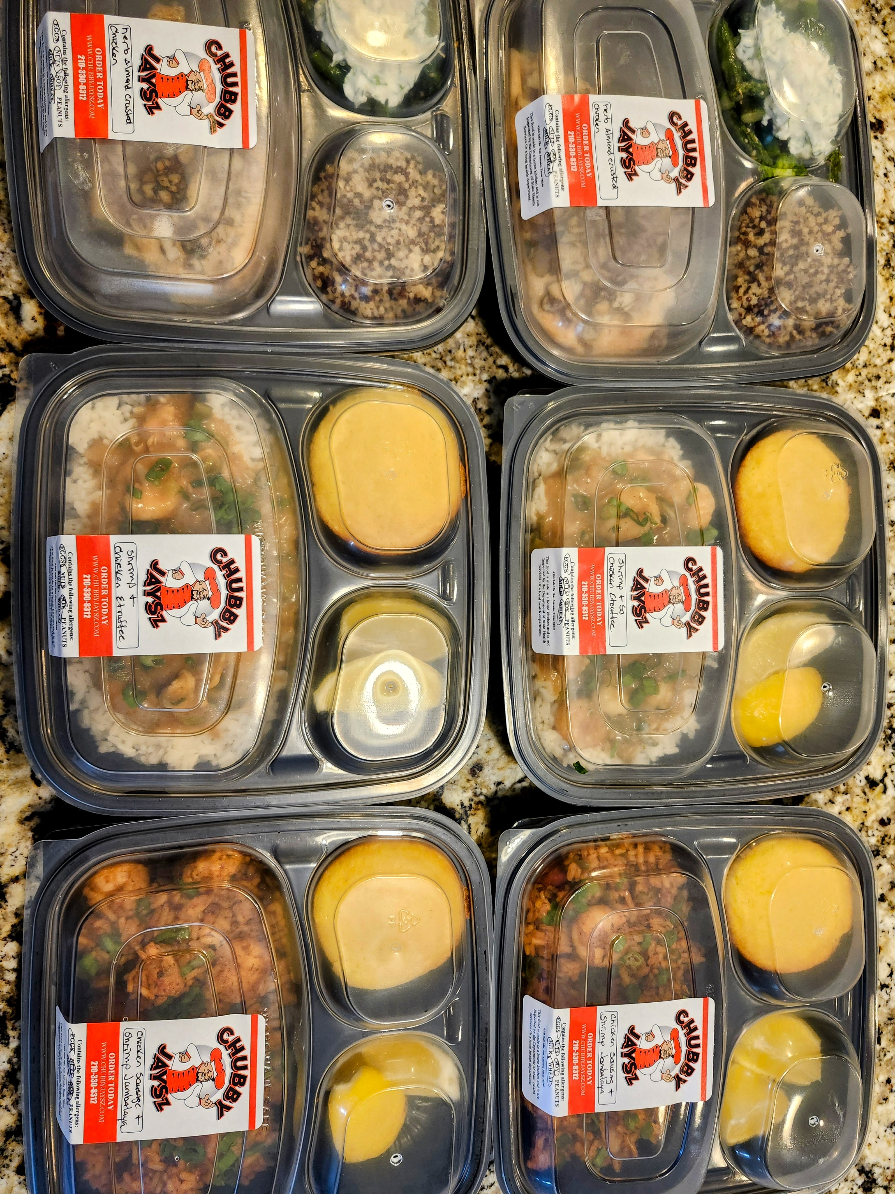 Chubby Jay's Meal Prep Containers - Fresh, Flavorful, Delivered